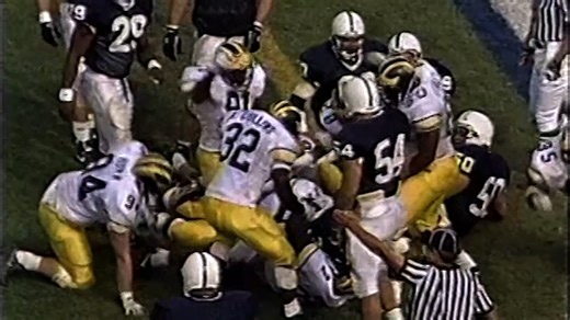 11K views · 488 reactions | #TBT | 1993 Michigan vs Penn St A goal-line stand by our defense, combined with 192 rushing yards by Tyrone Wheatley and a key punt return TD by Derrick Alexander helped lead us to a 21-13 victory in our first-ever matchup against the Nittany Lions. #GoBlue | Founders Brewing Co. | Michigan Football | Facebook