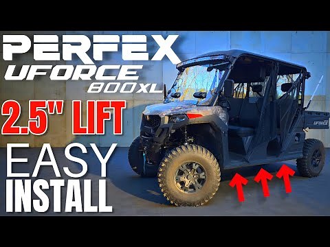 (NEW) EASY INSTALL: Uforce 800 XL Lift Kit by Perfex