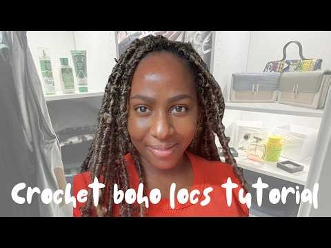 Crochet locs hair tutorial