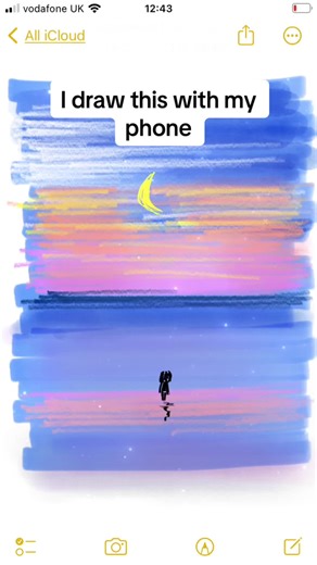 I draw this with my phone#LearnOnTikTok #selftaughtdrawer #phonedrawing #phonedrawer #phonedraw #artistsoftiktok #paintok #drawtutorial