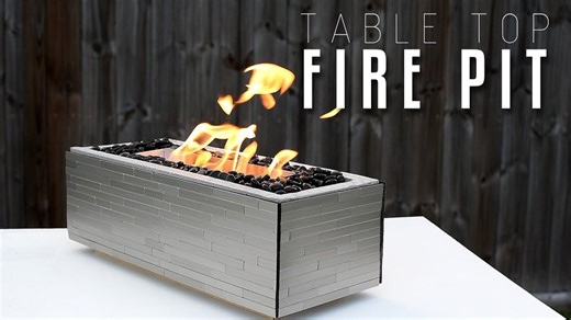40K views · 155 reactions | Creating a Chic Tabletop Fire Pit!  #diyhome | DIY Creators | Facebook