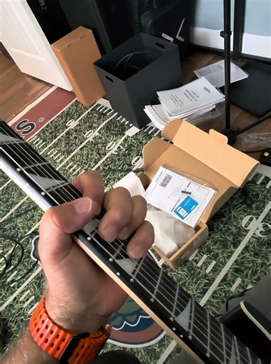 Roland GM 880 with the GK-5. I've started playing with guitar synthesizer. Piano and backing strings