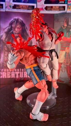 The Scar of Sagat inflicted by Ryu with his Devasting Dragon Punch 🐉 🤛SHORYUKEN!! Street Fighter✌️