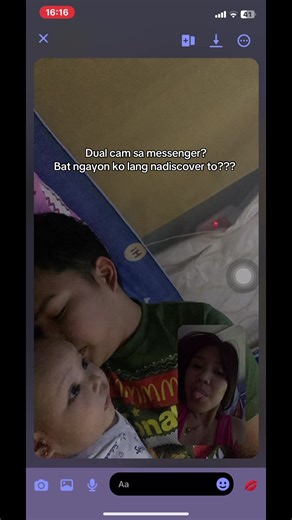 Exploring Dual Camera Features on Messenger