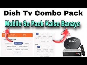 Dish Tv Pack Kaise Banaye | Dish Tv Combo Pack Channel List | Dish Tv Combo pack | Dish Tv Channel