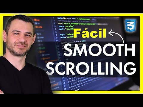 Scroll Suave con CSS [scroll-behavior:smooth] o jQuery
