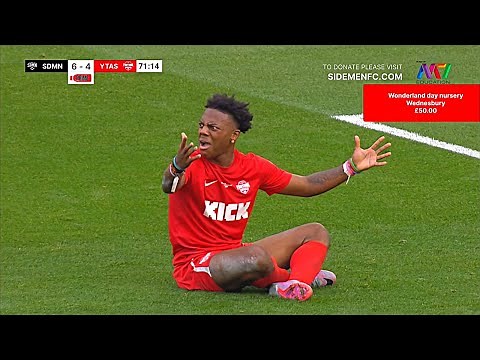 IShowSpeed Charity Match Highlights vs Sidemen FC ( 2023 )