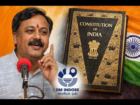 How Vision Shapes Actions & Values | Rajiv Dixit, IIM Indore & Indian Constitution
