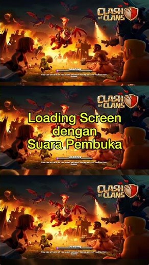 Loading Screen dan Suara Pembuka Musim Maret 2026 #coc #cocindo #cocupdate