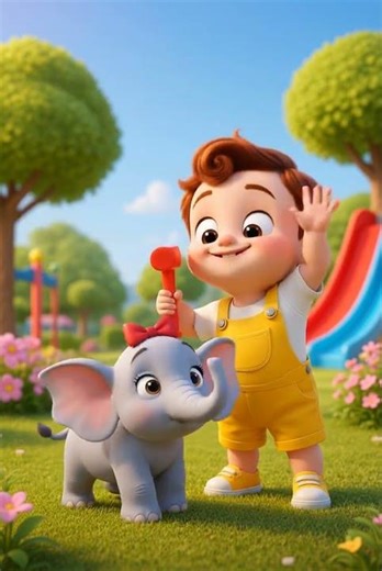 E for Elephant 🐘 Learn ABC Alphabet for Kids