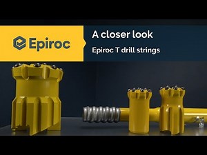 A closer look - Epiroc T drill strings
