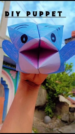 diy puppet 😅 | amazing 🤩 playing craft| #diy #craft #trending #shorts #yt
