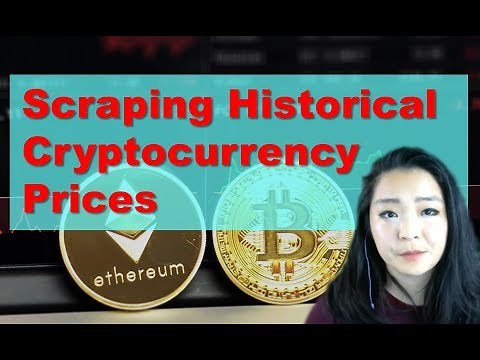 Scraping Historical Cryptocurrency Prices [Python Beautiful Soup & Selenium Tutorial]