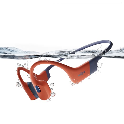 Buy the Shokz OpenSwim Pro Open-Ear Bone Conduction Waterproof Headphones -... ( S710-ST-RD ) online