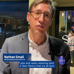 1.2K views · 161 reactions | I'm honored to have the support of leaders like Rep. Nathan Small. In the #NMLeg, I've worked with him to pass legislation addressing climate change, protecting public lands, and investing in rural communities. We're just getting started on delivering for New Mexicans. | Michelle Lujan Grisham | Facebook