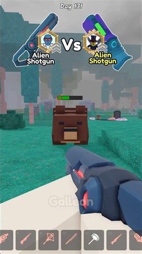 Alien Shotgun vs Alien Shotgun Damage Test 🤣 ~ Alien Scientist vs Admin | 99 Nights in the Forest