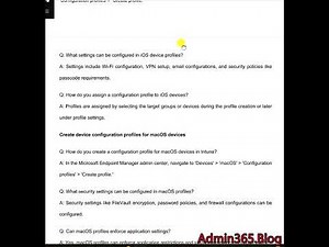 MD 102 Exam Key Questions and Answers for Microsoft Endpoint Administrator Certification