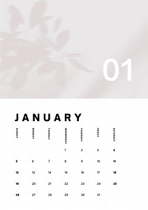 2025 Printable Wall Calendar English, Sunday Start, Aesthetic, PDF Download, A4 Letter Size, Print at Home, Vertical - Etsy UK