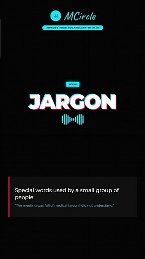 Learn English: What is Jargon? | Vocabulary Shorts
