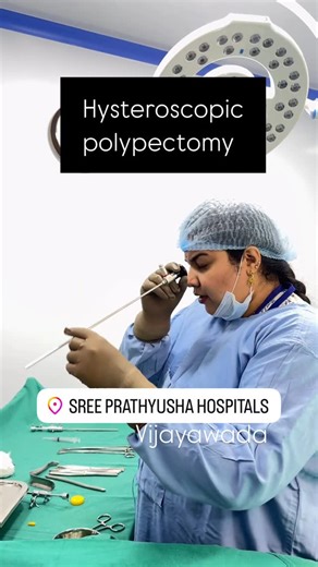Jasthi Prathyusha I OBGYN I Fertility Specialist on Instagram: "Hysteroscopy is a painless procedure done to see the inside of the womb and remove any septum or polyps if any.. Sometimes we can even diagnose the reasons for Abortions …. Have multiple abortions ?? Please call on 8608-95-8608 for appointments 👍 @sreeprathyushahospitals , Vijayawada #hysteroscopy #hysteroscopicsurgery #laparoscopiaginecológica #gynaecologist #bestgynaecologistvijayawada #infertility #pcod Did you know that you can