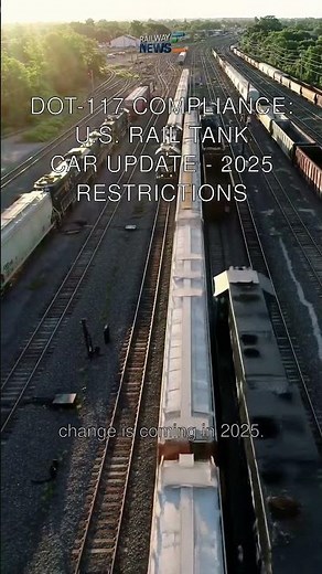 DOT-117 Compliance: U.S. Rail Tank Car Update - 2025 Restrictions