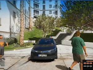 丰田卡罗拉警车