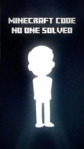 The Minecraft Code NO ONE Has Solved... #minecraft #mystery #retrogamingnow