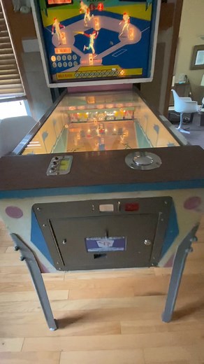 A quick look at the 1962 Chicago Coin All Stars Baseball Pinball Machine I got as part of a trade. | Johnny Jetson