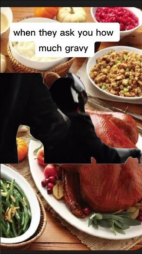 more gravy #thanksgiving #funny