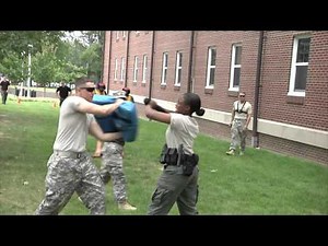 289th MP Company OC Spray Training