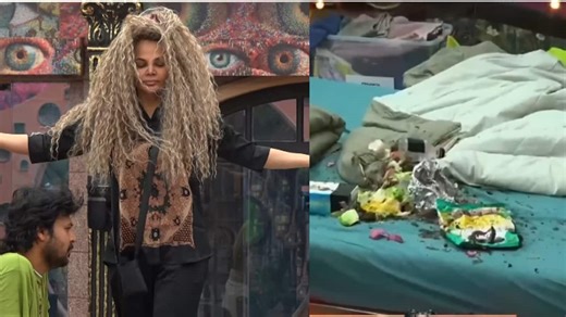 Rakhi Sawant throws garbage on Bigg Boss Marathi 6 contestant Ruchita Jamdar’s bed during kitchen duty fight