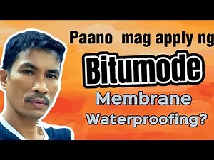 Paano mag apply ng Bitumode Membrane Waterproofing?