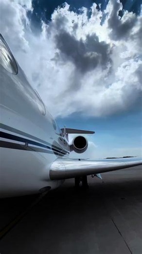 公务机机务打工日 机务随机飞行的一天#中一航空#湾流g650 #公务机 #放行工程师