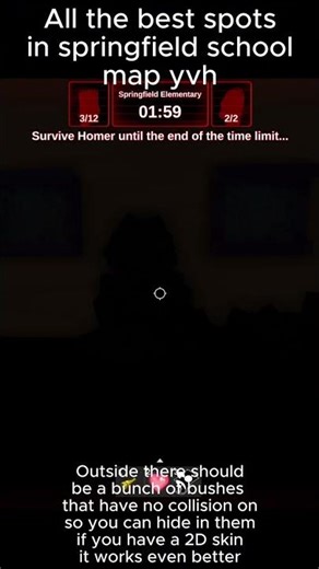 Best spot in springfield school map in yvh#roblox #youvshomer #simpsons