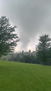 WOAH! This funnel cloud was spotted by viewer Charlie Minch in West Finley Township. Look at the size of that thing! We've been seeing some crazy weather out there today as severe storms moved through our region. Tomorrow will be a milder day with skies clearing throughout the day. >> wpxi.tv/3PZiJty | WPXI-TV Pittsburgh