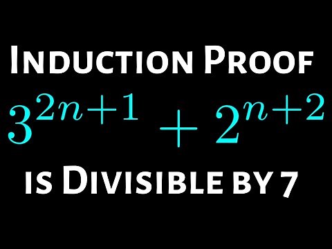 Mathematical Induction with Divisibility: 3^(2n + 1) + 2^(n + 2) is Divisible by 7