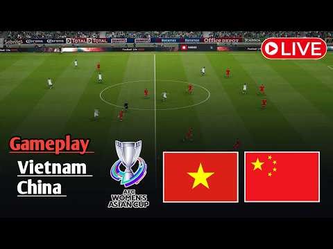 LIVE: China vs Vietnam U20 Women | AFC U20 Women Asian Cup 2026 | FL25 Gameplay Simulation