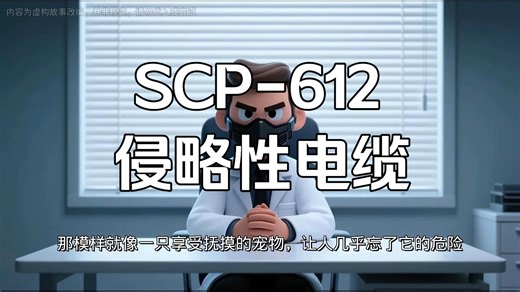 【研究员小E】SCP-612 侵略性电缆