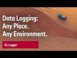 Data Logging with GL Logger: Any Place. Any Environment.