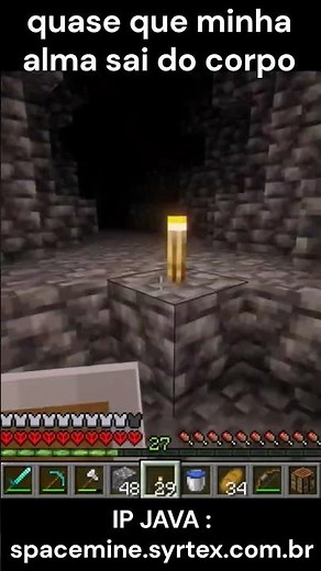 QUE SUSTO!!! #minecraft #servidordeminecraft #minecraftbuilding #minecrafttutorial #vaiprofycaramba