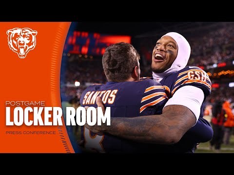 Bears postgame locker room | 2025 Week 16