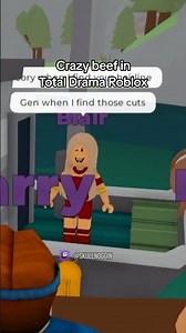 CRAZY BEEF IN TOTAL DRAMA ROBLOX @SkullNoggin on #twitch