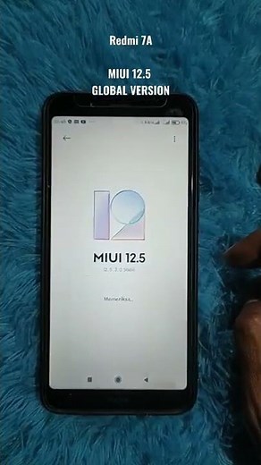 Miui 12.5 Global Di Redmi 7A