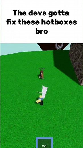Slap battles hitbox moment #funny #memes #roblox #slapbattles