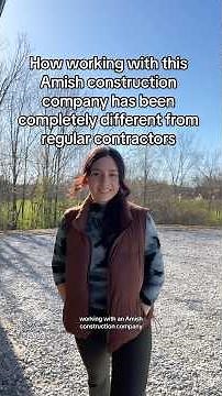 How working with Amish contractors is different than regular contractors