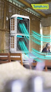 1.5K views · 35 reactions | Presenting Symphony Movicool Double Decker Air Cooler, a robust and efficient cooling solution perfect for large spaces. Double the air, double the comfort. Built to last with a weather-resistant body, it delivers powerful airflow while maintaining energy efficiency. To learn more, visit: symphonylimited.com #SymphonyAirCoolers #SymphonyLimited #AirCoolers #MoviCool #Comfort #CoolingSolutions #LargeSpace | Symphony | Facebook