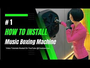 🔥How To Install Music Boxing Machine🔥 #createsomes #onepunch #boxing