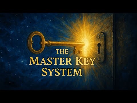 The Master Key System Full Audiobook - Charles Haanel | Dark Screen Bedtime Story Unintentional ASMR