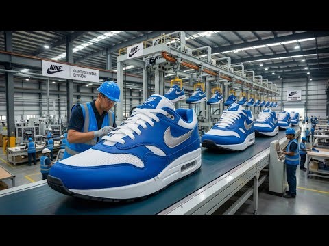 Inside the Nike Factory: How Billion-Dollar Shoes & Apparel Are Made (Full Manufacturing Process)