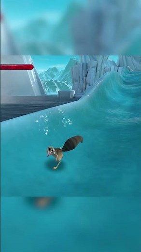 I think I broke Ice Age Scrat's Nutty Adventure #memes #videogames #iceage #shorts